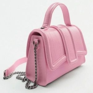 Zara Mini City Bag - Pink - NWOT